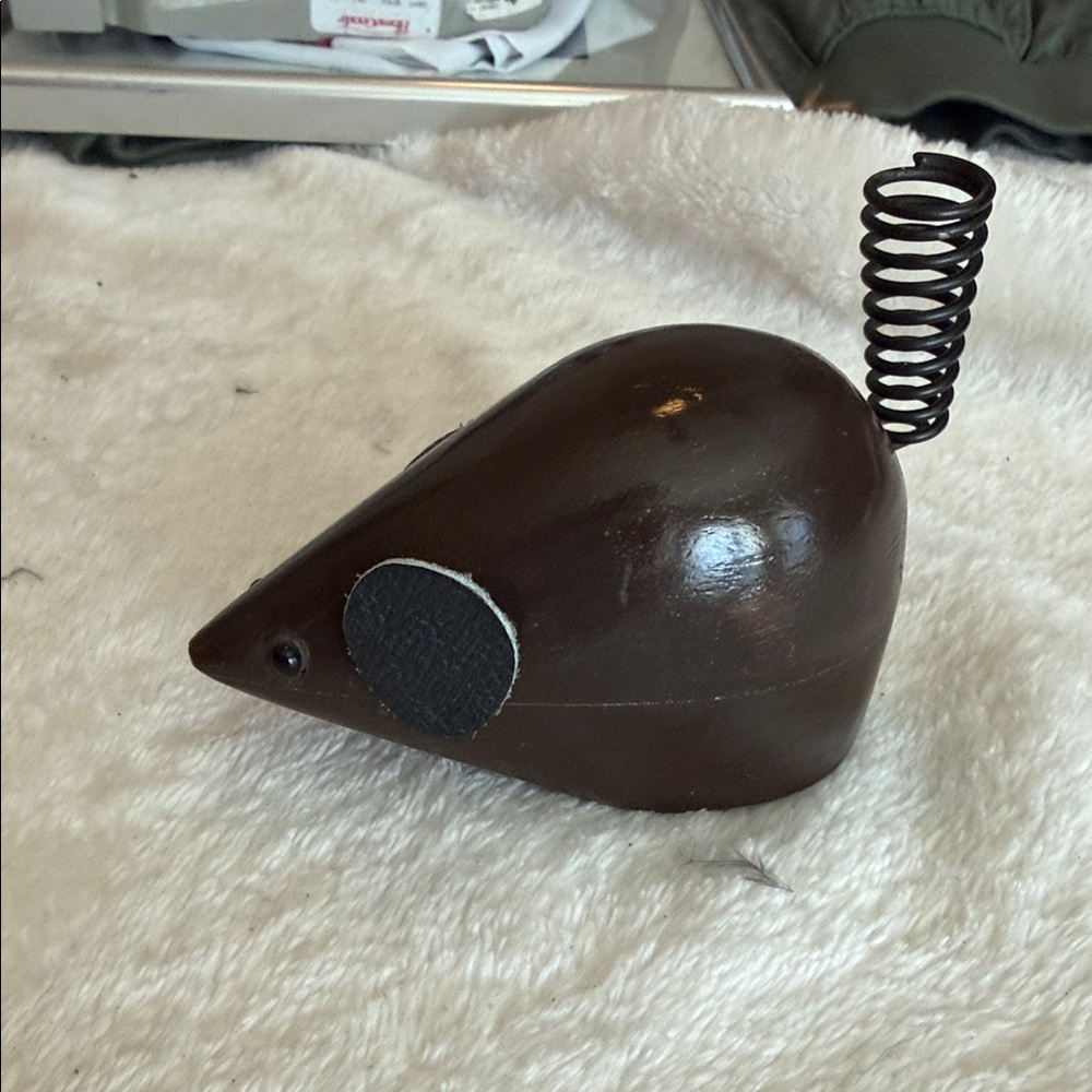 Anthropologie Dark Brown Mouse Desk Accessory - Picture 1 of 3